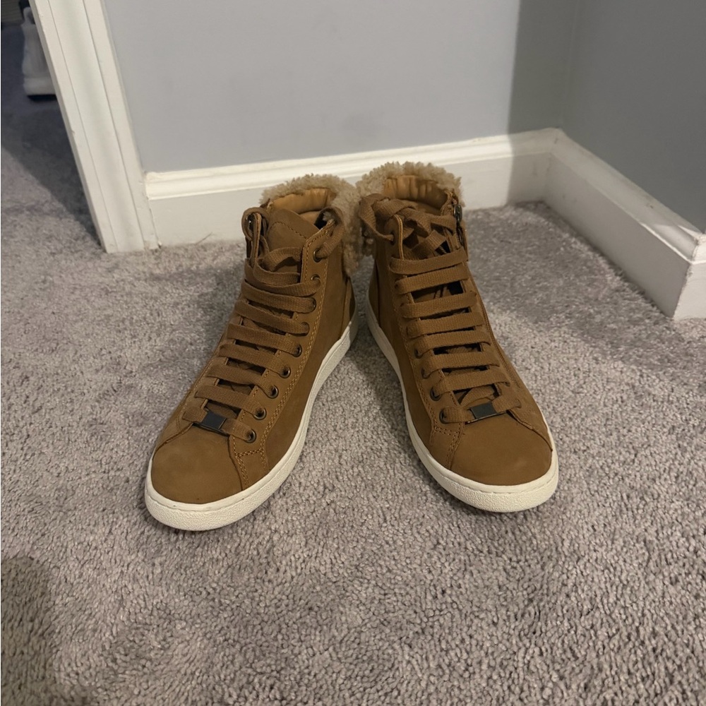 UGG Tan Ankle Boots